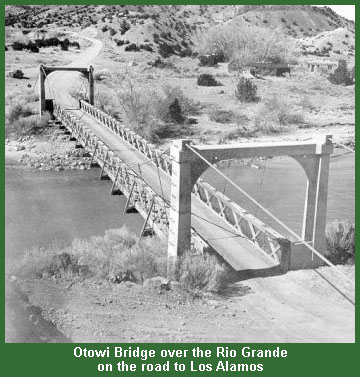 Otowi Bridge over the Rio Grande