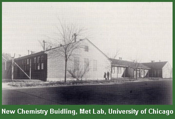 New Chemistry Building, Met Lab, University of Chicago