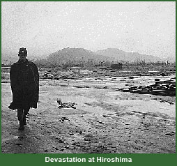 Devastation at Hiroshima
