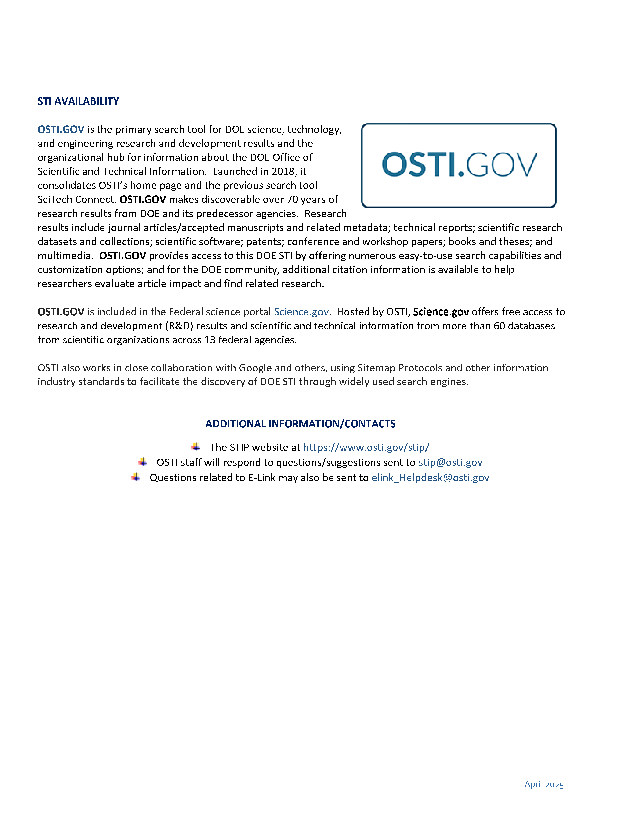 Factsheet - Labs Page 2