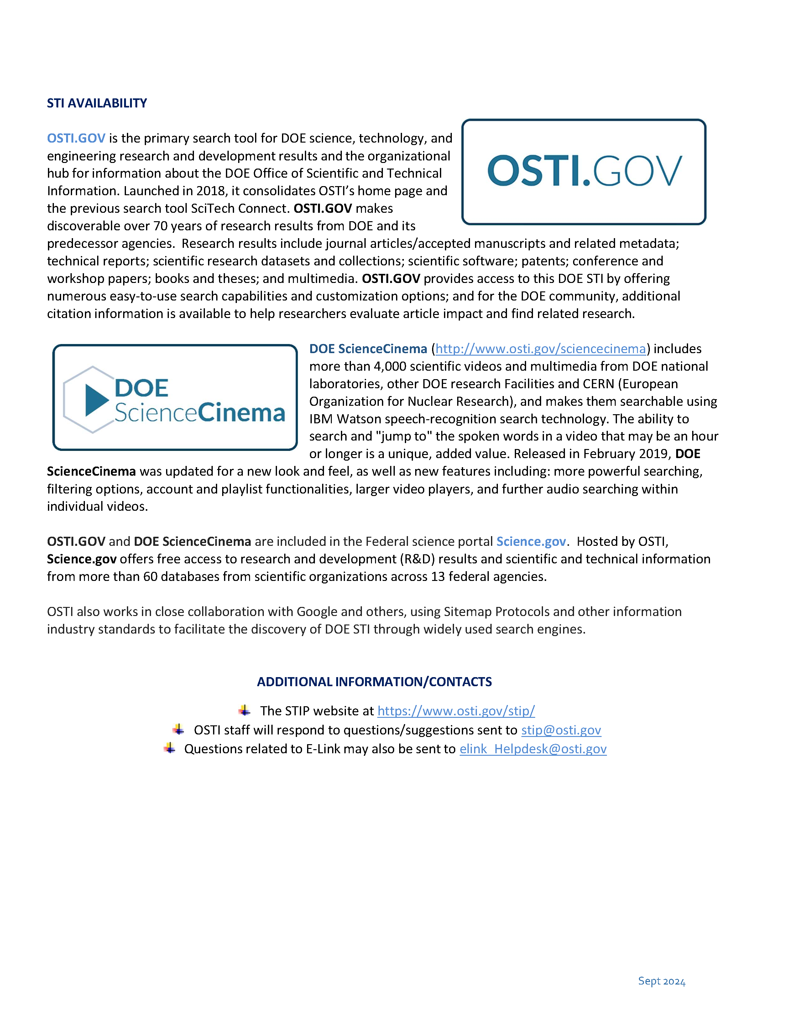 Scientific Videos - Grantees Page 2