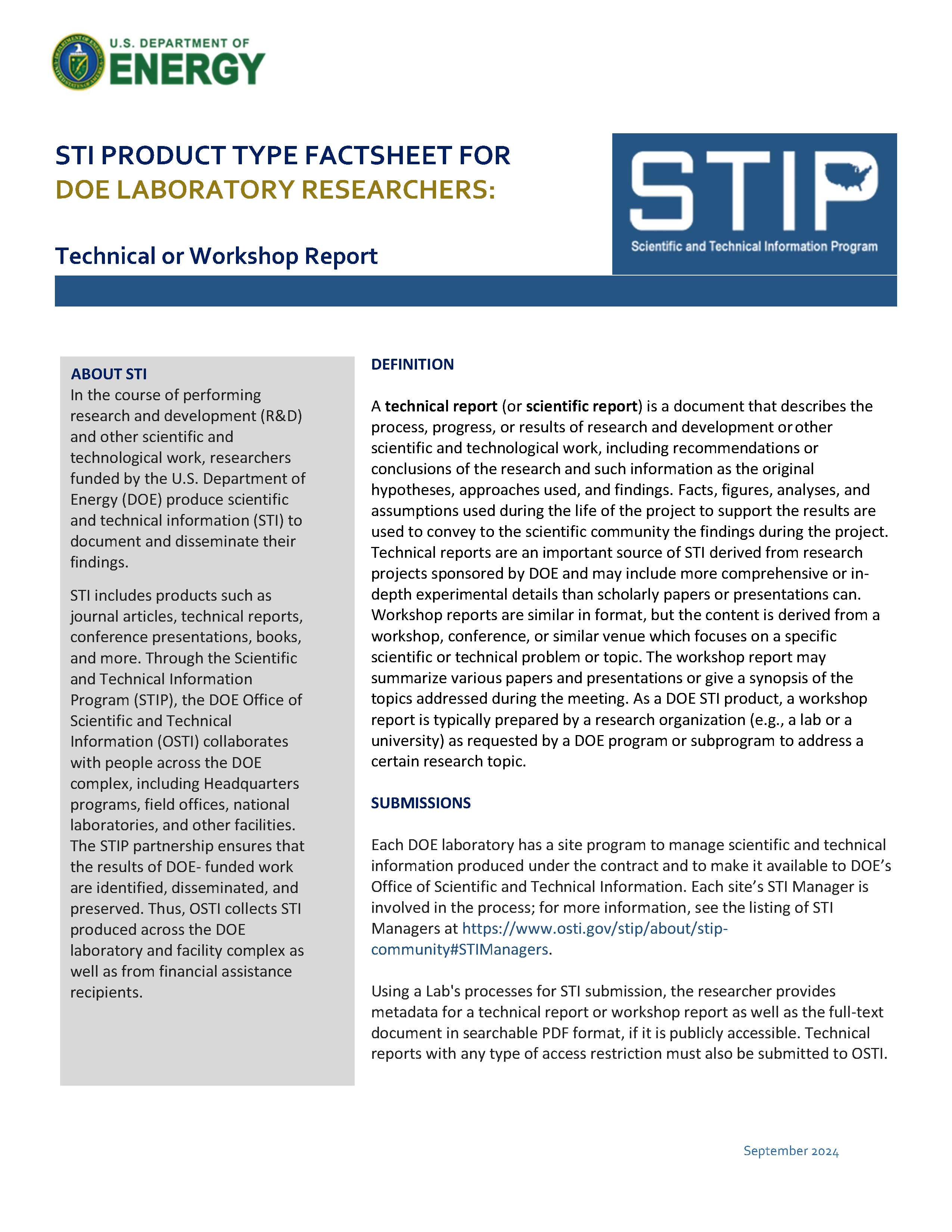 Technical or Workshop Report - Labs Page 1